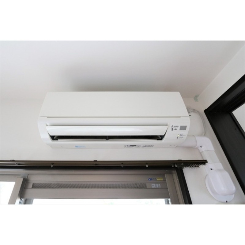 エアコン付きで年中快適に過ごせます