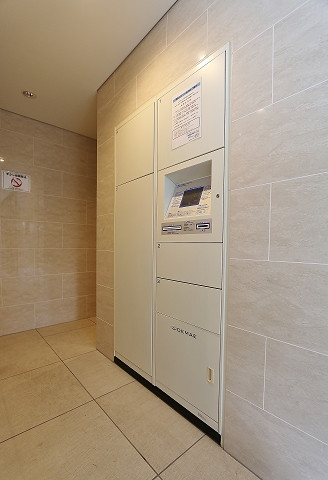 不在時でも荷物の受取ができます