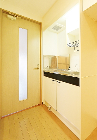 キッチンもシンプルで使いやすそう