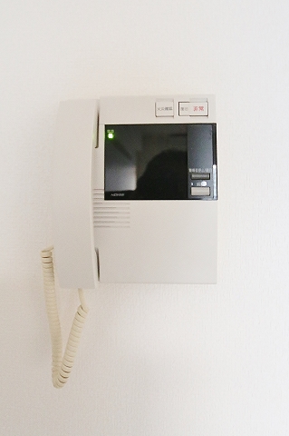 こちらで来客の確認、女性の一人暮らしも安心