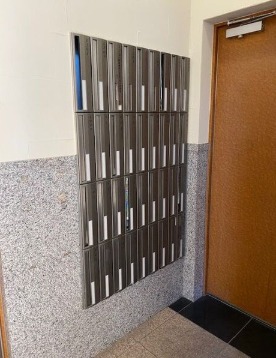 管理の行き届いた集合ポスト