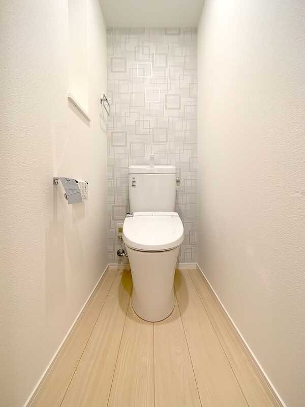 清潔感のあるトイレです