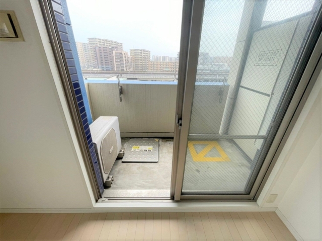 天気の良い日の洗濯物はこちらに