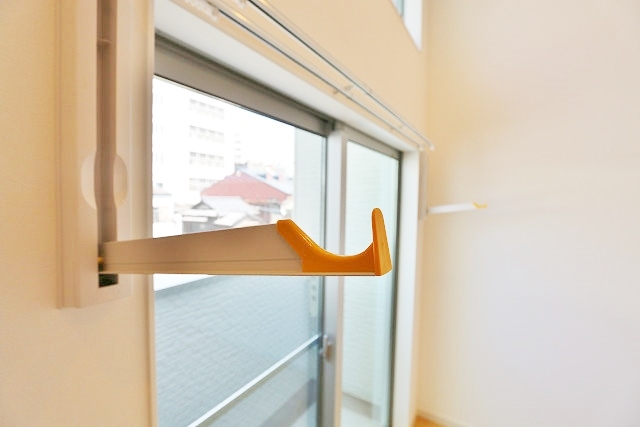 室内干し付きは嬉しいですね