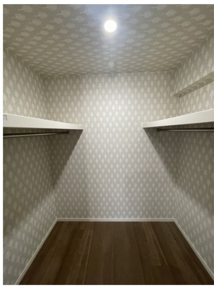 オシャレが楽しくなるウォークインクローゼット