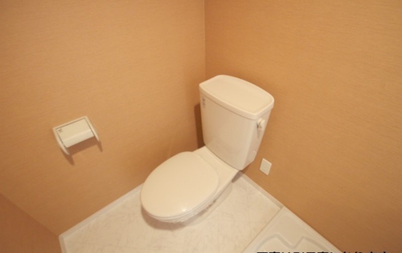 清潔感のあるトイレですね