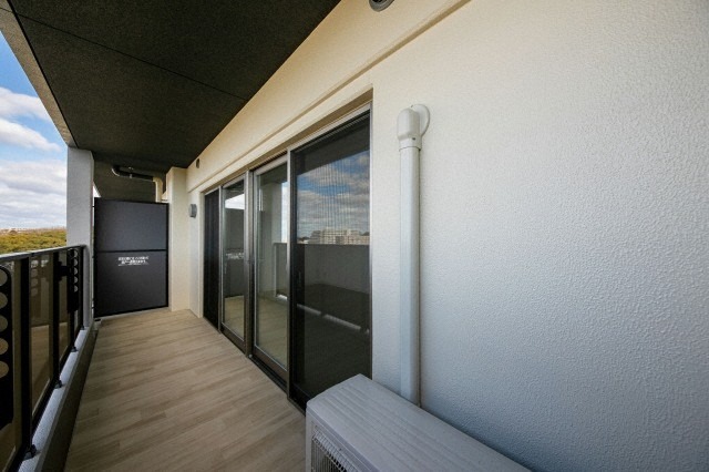 洗濯物もたくさん干せそうです