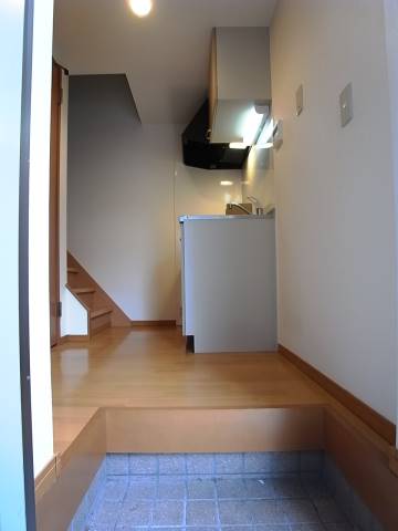 玄関からはこんな感じです