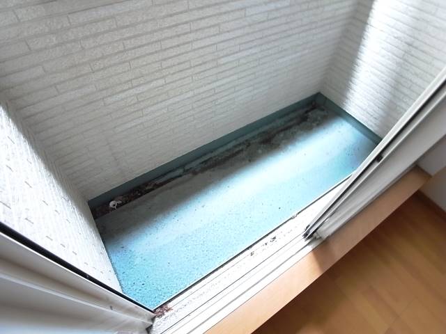 洗濯物はこちらで干せます