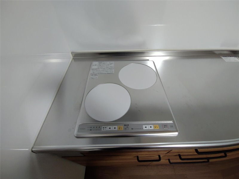 IHコンロでお掃除が簡単です