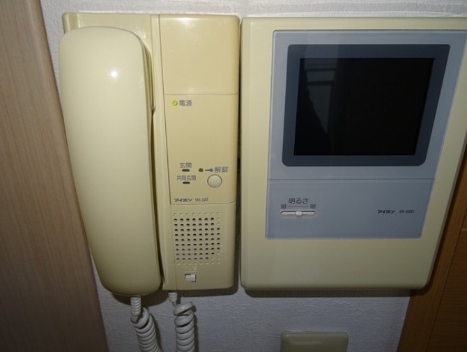 誰か来ても安心ですね。