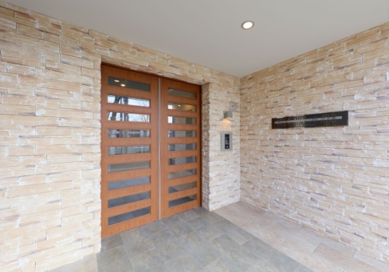 オートロック付きで安心ですね