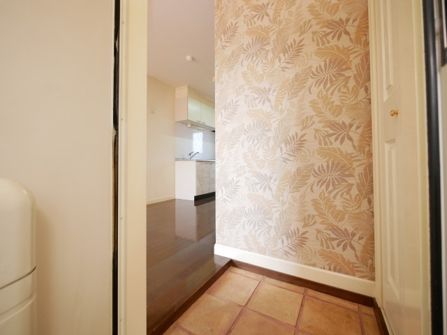 玄関はこんな感じです。