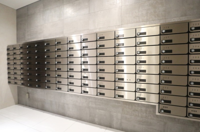 集合ポストもございます。