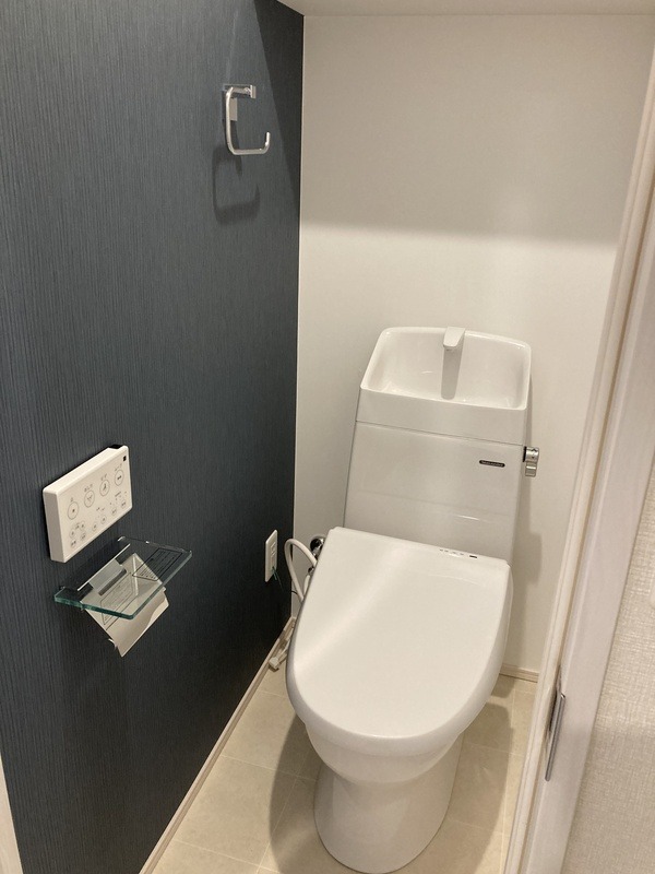 清潔感のあるトイレです