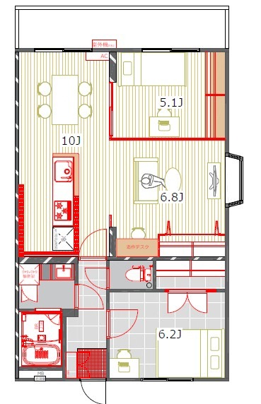間取り、写真、設備等は現状を優先いたします