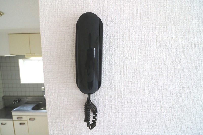 インターホンで安心です