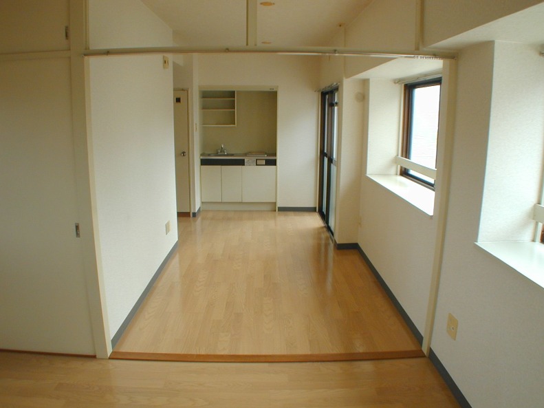 明るいリビングです。