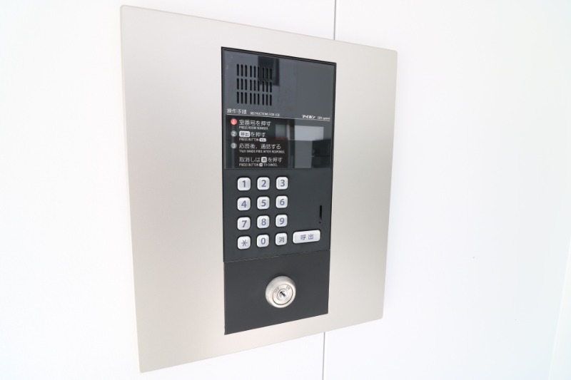 オートロック付きで安心です