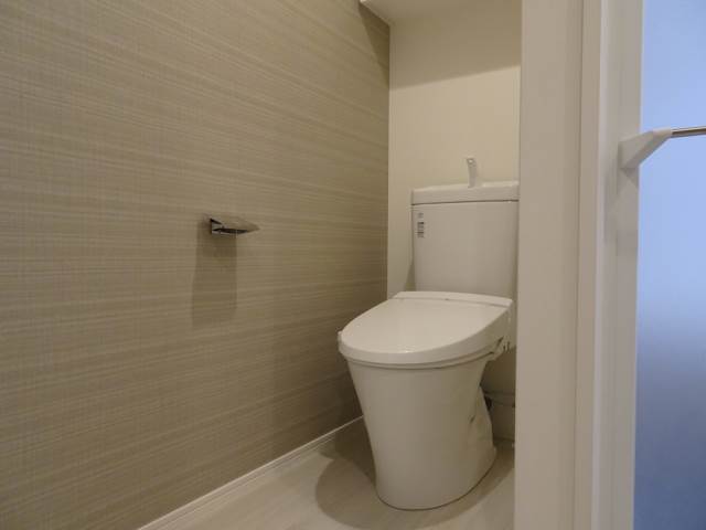 清潔感のあるお手洗いですね