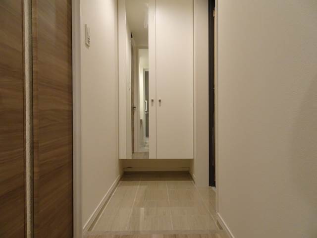 開放感のある玄関ですね