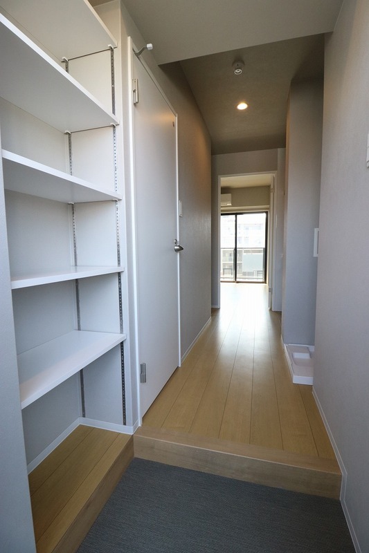 開放感のある玄関ですね