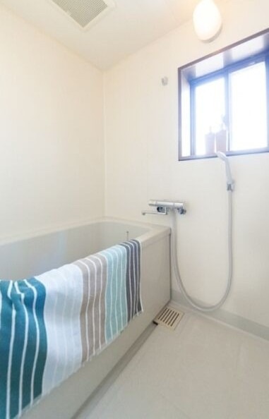 一日の疲れを癒せますね。