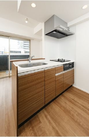 人気のカウンターキッチンです