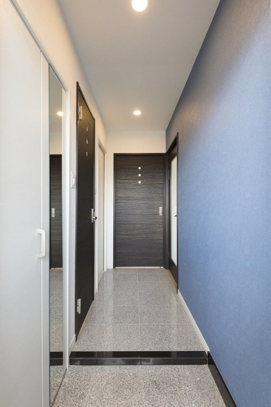 広い玄関で来客があっても大丈夫です