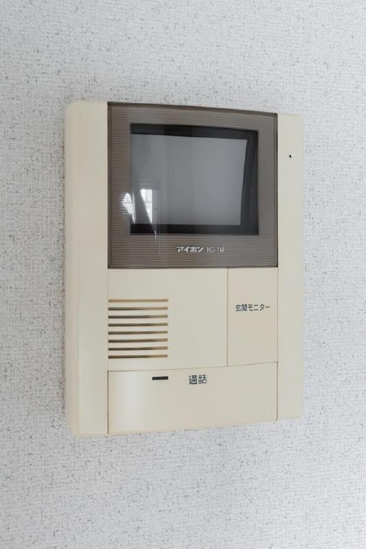 モニタ付きで急な来客時も安心