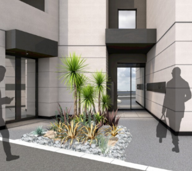 オートロック付きで安心ですね