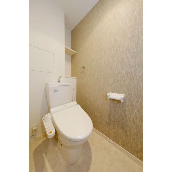 ウォシュレット完備です