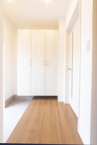 荷物があっても窮屈感を感じませんね