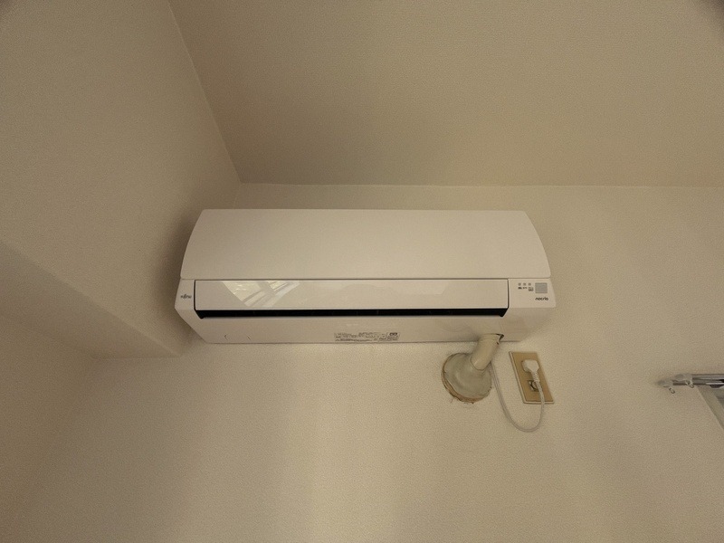 エアコン完備で年中快適に過ごせます