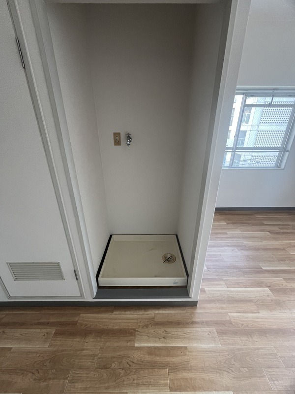 室内洗濯機置き場です