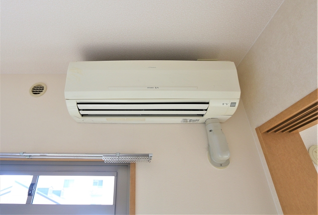 エアコン完備で年中快適です