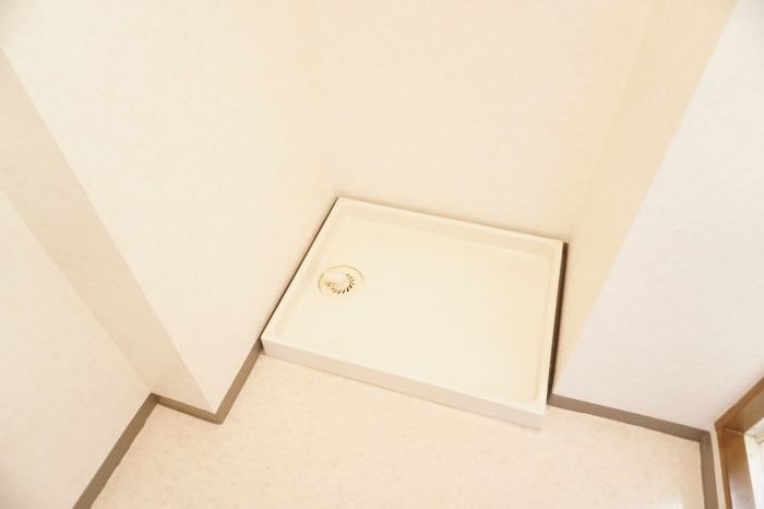 洗濯機置き場はこちらです。