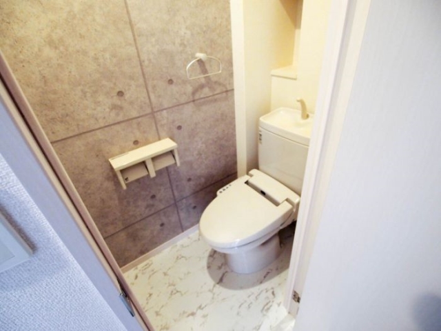 清潔感のあるお手洗いです