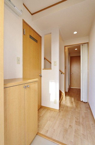 解放感ある玄関ですね