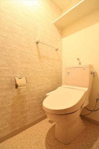 ウォシュレットも完備しています。