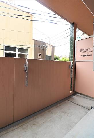 洗濯物はこちらへどうぞ。