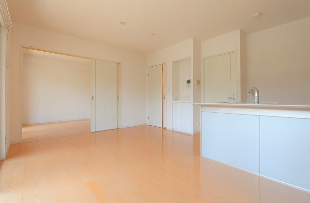 12帖超えの広々リビングです