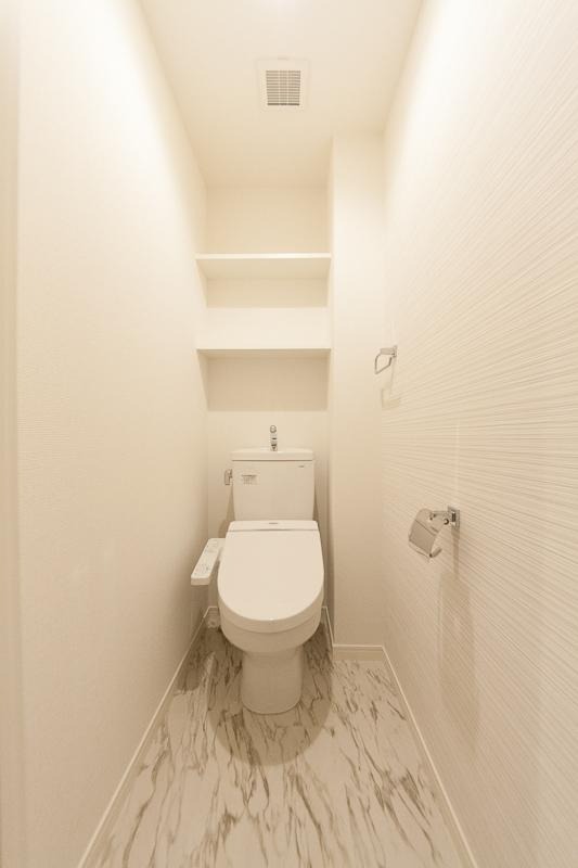 清潔感のある空間です。