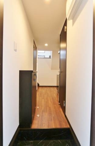 開放感のある玄関ですね