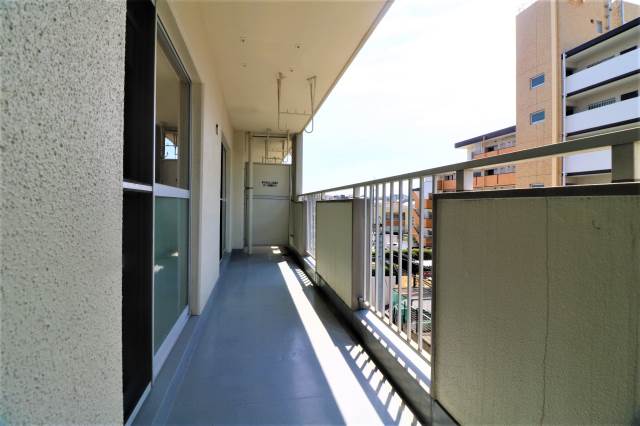 お洗濯物はこちらで干せます