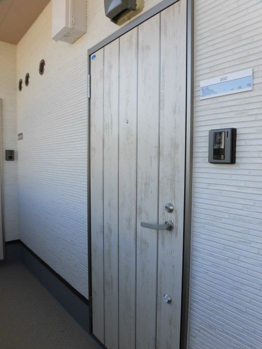 オシャレな玄関ですね