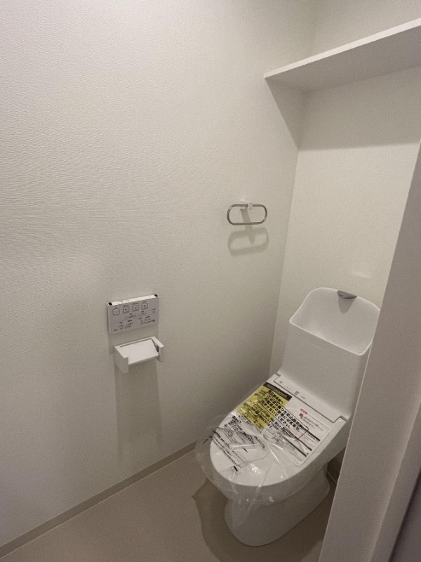 温水洗浄便座付きです