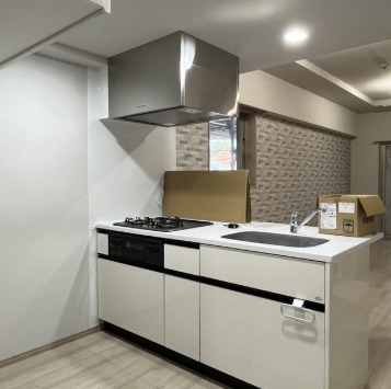 人気のカウンターキッチンです