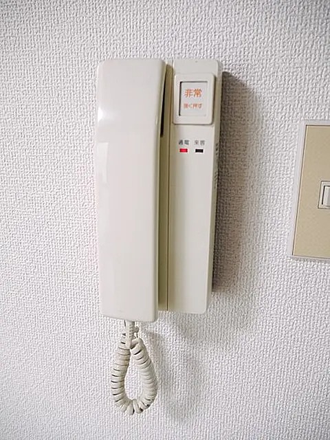 音声で来客を確認出来ます