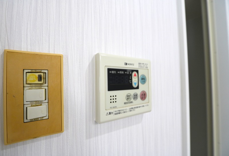 ボタン一つ温度調整可能です。